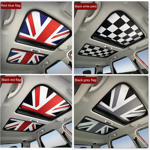 2PCS Pare-soleil de toit ouvrant de voiture pour Mini Cooper F54 F55 F56 F60 R55 R56 R60 R61 Heat Block <span class=keywords><strong>UV</strong></span> Parasol Accessoires de voiture - Product Image 4