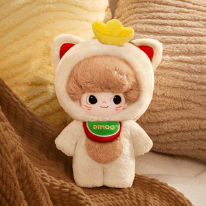 100% oficial genuino POPMART 20cm figura juguetes Dimoo Weaving Wonders <span class=keywords><strong>serie</strong></span> Muñecas Animal cajas misteriosas <span class=keywords><strong>Cinnamoroll</strong></span> - Product Image 2