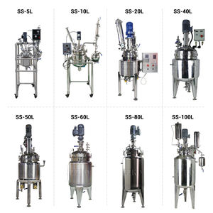 Réacteur en acier inoxydable à double enveloppe Prix du réservoir de réacteur agité continu chimique industriel - Product Image 6