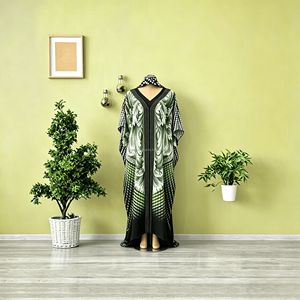 Vestido Kaftan Boubou Africano de Moda, Cómodo, Suave, Estilo Ankara, para Bodas, Verano, Tallas Grandes, para Mujer - Product Image 3