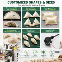 Machine automatique industrielle pour la fabrication d'empanadas, de raviolis et de samosas, équipement de formage de raviolis et de tourtes à la viande