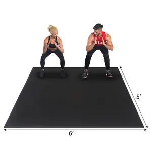 Extra Grote Maat Pro Yoga Mat Hoge Dichte Micro-Schuim Materiaal Extra Grote Oefening Mat Hoge Prestaties Grip Ultra dichte Mat