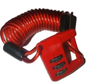 Cerradura de anclaje para motocicleta de seguridad, superventas, <span class=keywords><strong>3</strong></span> dígitos, aleación de Zinc, reinicio de contraseña, interruptor de Motor de seguridad - Product Image 2