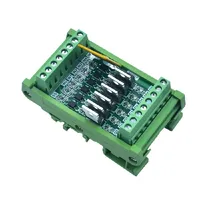 Module amplificateur de sortie CC PLC 4/6/8/10/12/16/20 canaux, carte IO à transistors, contrôle CC, isolation optocoupleur PNP NPN 12-24V