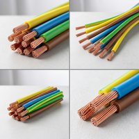 Kabel Tembaga Murni 2/3/4/5/6/7/8/10 Inti Berisolasi PVC untuk Instalasi & Konstruksi