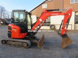 Excavadora Hidráulica de Orugas Usada de Primera Marca Japonesa U35-4, Mini Excavadora Usada de Primera Marca U35-4 de 4 Toneladas en Venta - Product Image 3