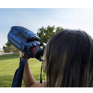 <b>Water</b> <b>Bottle</b> Carrier Bag Insulated Nylon <b>Water</b> <b>Bottle</b> Holder Bag Pouch Cover 40oz Adjustable Shoulder Strap <b>Bottle</b> Sleeve - Product Image 2