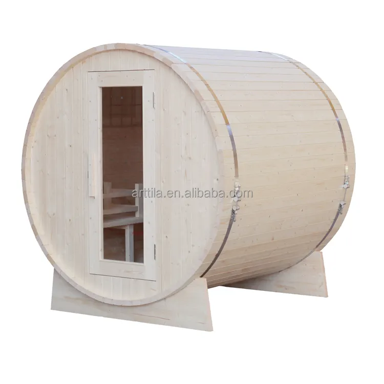 Sauna En Stoomdouche Gecombineerd Sauna Bad Houten Kamer, Barrel Sauna