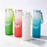 Offre Spéciale 400ml voyage verre bouteille d'eau citron tasse luxe haute qualité Sport Simple créatif boisson salle de sport bouteille d'eau