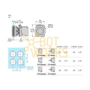 Schneider Electric ZB5FA245 - Nuovo - Product Image 1