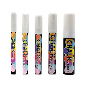 Inchiostro bianco nero personalizzato Logo cancellabile a secco <span class=keywords><strong>pennarelli</strong></span> di gesso liquido <span class=keywords><strong>per</strong></span> lavagne <span class=keywords><strong>lavagna</strong></span> LED