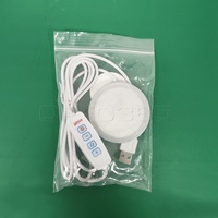 Lampu LED USB 5V 3 Warna untuk di Bawah Kabinet, Lampu Puck LED, Kit Lampu Printer 3D untuk Dekorasi Rumah DIY