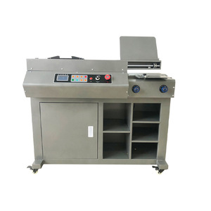 220-300books/heure sans fil colle machine à relier, collage unique rouleau colle chaude <span class=keywords><strong>reliure</strong></span> binder machine - Product Image 1