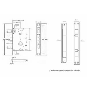 מנעול דלת wifi חכם tuya עם מפתח טביעת אצבע קורא טביעות אצבע ביומטרי אלומיניום מפתח תואם עם יישום tlock לשימוש ביתי - Product Image 6