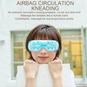 Venta al por mayor de fábrica masajeador de protección ocular masaje de ojos Visible para la cabeza para uso doméstico
