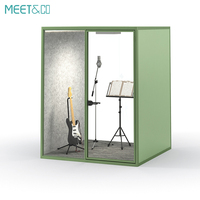 Cabine de bureau insonorisée acoustique mobile et portable, idéale pour réunions, studio de travail intérieur, isolation vocale et espace privé, modèle très demandé