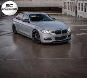 Divisor de Parachoques Delantero de Fibra de Carbono Real para BMW F30 F31 325i <span class=keywords><strong>320i</strong></span> 328i 335i <span class=keywords><strong>M</strong></span> <span class=keywords><strong>Sport</strong></span> 2012 - <span class=keywords><strong>2018</strong></span> - Product Image 1