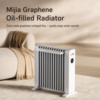 Radiateur à Huile Graphène Mijia 100% Original 2200W Infrarouge Lointain 220V 13 Ailettes Humidifiant pour Chambre YTDNQ01ZM – Vente en Gros