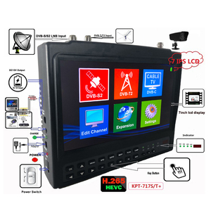 Sat Finder Meter DVB Combo Tester KPT-717ST + TV kỹ thuật số Finder hỗ trợ AHD - Product Image 5