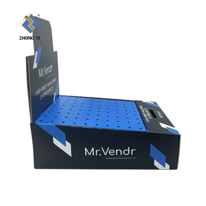 Logo personnalisé Offre spéciale Petite boîte à sucette de comptoir bleue Présentoir à bonbons d'honneur Don - Product Image 2