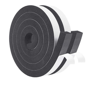 Nastro Adesivo in Schiuma EVA Nero Kuliwei, Nastro Isolante Antiurto per Riempimento Fessure di Porte e Finestre, Anticollisione - Product Image 2