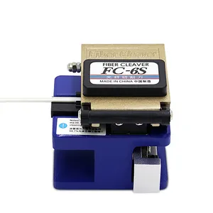 BYXGD FTTH aracı optik kesici yüksek hassasiyetli FC-6S Fiber optik Cleaver Fiber Fusion Splicer