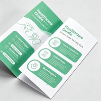 Vente en gros de dépliants mats personnalisés imprimés pour l'introduction de produits, flyers promotionnels pour la diffusion marketing