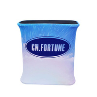 Table d'affichage de salon Rectangle Pop up Counter Pliable Trade Show Counter Desk Pop up Booth Table