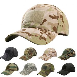 Gorra Plana Personalizada, Gorra de Béisbol Cubana, Gorras Cadet en Tela de Camuflaje con Impresión y Logotipo Bordado - Product Image 3
