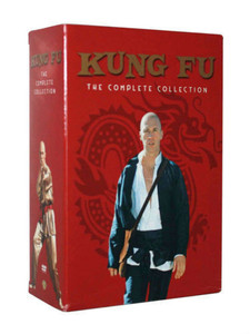 Colección Completa de la Serie de Televisión Kung Fu en DVD (DVD, Caja de 16 Discos) Temporadas 1, 2, 3 Películas en DVD Series de Televisión - Product Image 1
