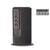 Briquet électrique rechargeable par USB en métal moderne et luxueux, coupe-vent, pour cigarettes - pour cadeaux