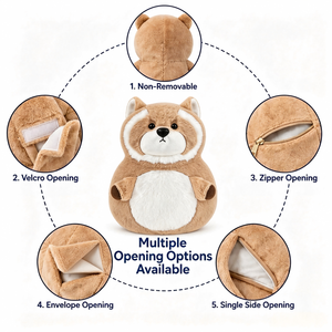 Jouet en peluche doux pour thérapie chaude et froide, vente en gros directe usine, pour adultes et enfants, cadeau <span class=keywords><strong>de</strong></span> Noël, soin quotidien relaxant pour la maison en hiver - Product Image 3