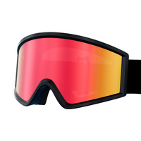 Nouvelles lunettes de ski anti-buée à double couche avec verres résistants aux UV, lunettes de soleil tendance pour l'extérieur, coupe-vent et protection des yeux