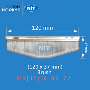 Brosse pour machine à tricoter plate 212854 pour Stoll TC OKC E10-14, pièces détachées sans logo - Product Image 4
