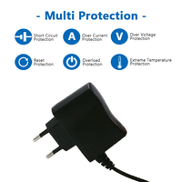 Adaptateur d'alimentation à découpage AC/DC 12V 1A, prise UE, sortie 12V 1000mA 12W, alimentation enfichable 12V 1A pour tensiomètre