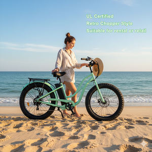 Vélo de ville électrique à gros pneus de plage populaire 500W 750W moteur sans balais grande puissance <span class=keywords><strong>grosse</strong></span> <span class=keywords><strong>roue</strong></span> vélo électrique gros Ebike - Product Image 2