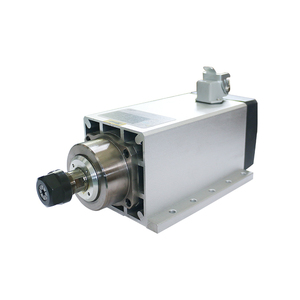 มอเตอร์แกนหมุนเราเตอร์ 3.5kw 6KW 7.5kw 9kw 220v 380v ระบายความร้อนด้วยอากาศ ความเร็ว 18000 รอบต่อนาที สำหรับเราเตอร์แกะสลักไม้ - Product Image 2