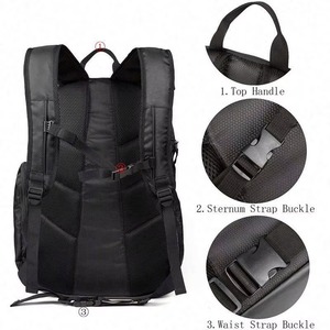 Muestra Gratis: Mochila Deportiva Grande de 40L para Hombres y Mujeres, Ideal para Fútbol, Voleibol, Natación, Gimnasio, Viajes, Baloncesto - Product Image 2