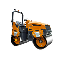 Chine Petit rouleau de route à double tambour Machines 1 tonne 2 tonnes 3 tonnes 4 tonnes 5 tonnes mini rouleau de route