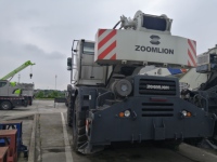 Grúa Todoterreno Hidráulica RT55 Nueva de 55 Toneladas, Altura Máxima de Elevación de 52.4 m, Maquinaria de Elevación para Construcción Fuera de Carretera