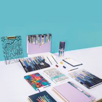 Journal carnet A5 avec couverture en tissu personnalisée pour enfants carnet de croquis avec boucles élastiques pour stylos