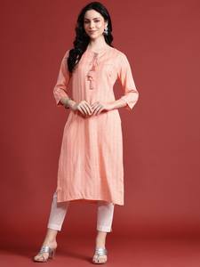 Diseño de corbata Tejido Viscosa Rayón Kurta - Product Image 4