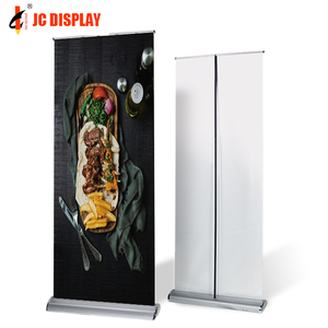 Banner Roll Up portatile per interni retrattile in plastica economica all'ingrosso - Product Image 4