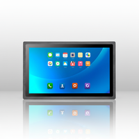 Écran tactile capacitif-résistif TFT LCD RK3588 de 23,8 pouces, 1920*1080, 250 cd/m², IP65, PC Android avec écran tactile, prend en charge le module 5G