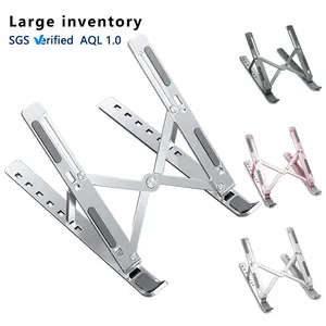 Laptop Stand Holder XYX Hot Sale Portable Foldable Aluminium Alloy Laptop Notebook Holder Height Adjustable Aluminum Laptop Stand