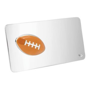 Targa Metallica Lucida per Rugby 88x160 mm, Trofeo in Plastica Stampato UV, Medaglia Placcata Oro in Alluminio per Omaggi Fieristici - Product Image 3