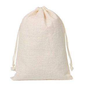 Pochette en coton personnalisée avec cordon de serrage, sacs anti-poussière en coton personnalisés avec cordon de serrage, sacs anti-poussière pour sacs à main - Product Image 2
