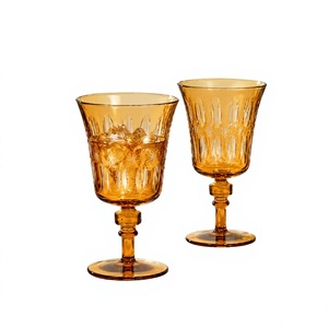 Verres à cocktail transparents en borosilicate faits à la main de 270 ml, sans plomb, coupe Martini, verres à margarita, verrerie de bar réutilisable en gros - Product Image 2