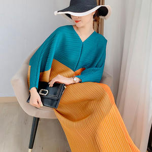 Élégante <span class=keywords><strong>Tenue</strong></span> Dashiki Ankara Ample et Cintrée pour Femme, Longueur Sol, Patchwork pour Bureau et Soirée, Printemps-Été Naturel - Product Image 3