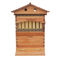 Neuer Automatischer Bienenstock mit 7 Automatischen Rahmen aus Tannenholz, Königinnensperre, Unmontiert, 1 Jahr Garantie